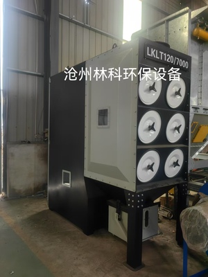 濾筒除塵器一體機(jī) 除塵器一體機(jī) &nbsp;斜插式